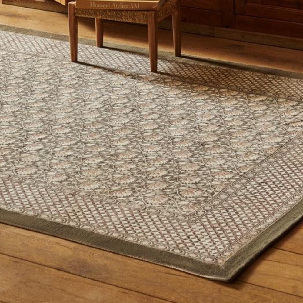 ZARA BLOCK PRINT AREA RUG